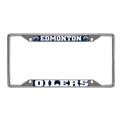 Fanmats Edmonton Oilers License Plate Frame