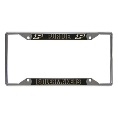 Fanmats Purdue Boilermakers License Plate Frame