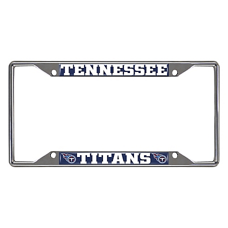 Fanmats Tennessee Titans License Plate Frame