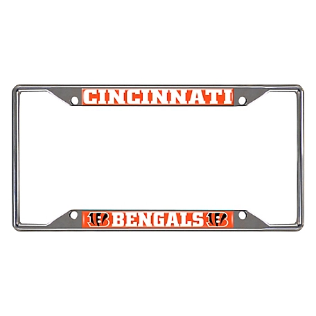 Fanmats Cincinnati Bengals License Plate Frame