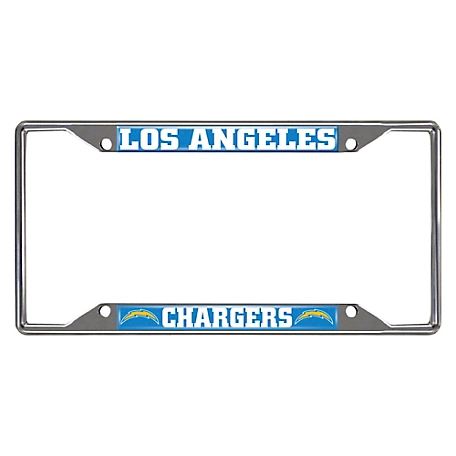 Fanmats Los Angeles Chargers License Plate Frame