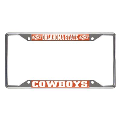 Fanmats Oklahoma State Cowboys License Plate Frame