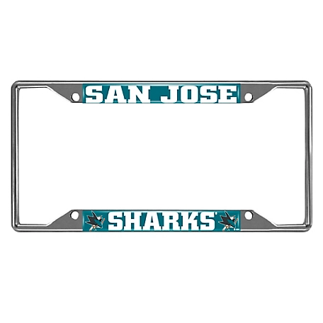 Fanmats San Jose Sharks License Plate Frame