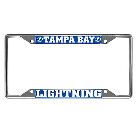 Fanmats Tampa Bay Lightning License Plate Frame