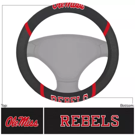 Fanmats Ole Miss Rebels Steering Wheel Cover Steering Wheel Covers