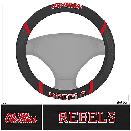 Fanmats Ole Miss Rebels Steering Wheel Cover
