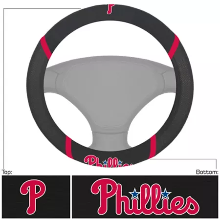 Fanmats Philadelphia Phillies Steering Wheel Cover Steering Wheel Covers