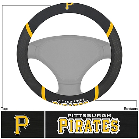 Fanmats Pittsburgh Pirates Steering Wheel Cover