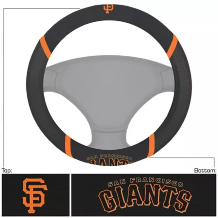 Fanmats San Francisco Giants Steering Wheel Cover Steering Wheel Covers