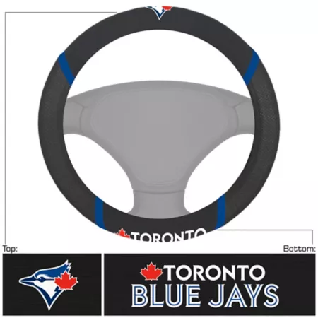 Fanmats Toronto Blue Jays Steering Wheel Cover Steering Wheel Covers