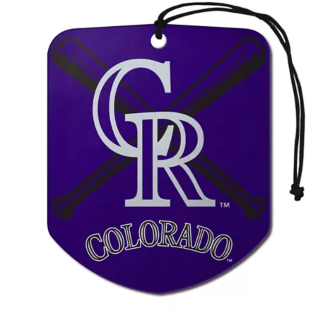 Fanmats Colorado Rockies Air Freshener 2-Pack Automotive Air Fresheners