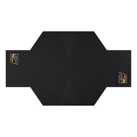 Fanmats Vegas Golden Knights Motorcycle Mat Garage Floor Mats