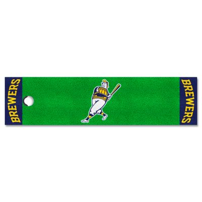 Fanmats Milwaukee Brewers Putting Green Mat, 28244