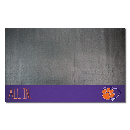 Fanmats Clemson Tigers Southern Style Grill Mat