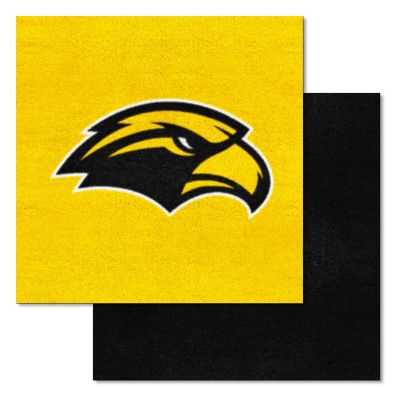 Fanmats Southern Miss Golden Eagles Team Carpet Tiles