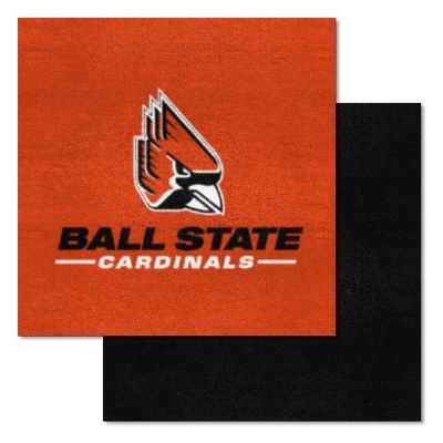 Fanmats Ball State Cardinals Team Carpet Tiles