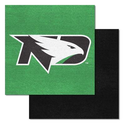 Fanmats North Dakota Fighting Hawks Team Carpet Tiles