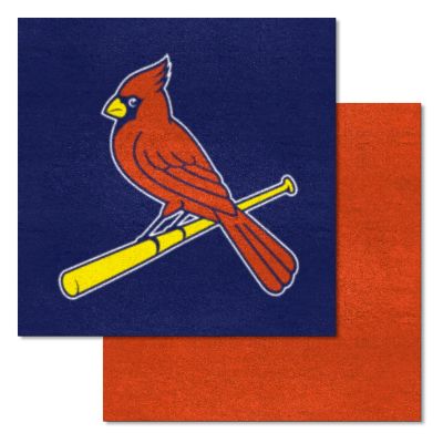 Fanmats St. Louis Cardinals Team Carpet Tiles, 28212