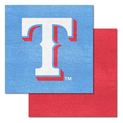 Fanmats Texas Rangers Team Carpet Tiles, 29132