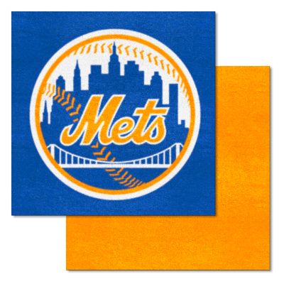 Fanmats New York Mets Team Carpet Tiles, 31458