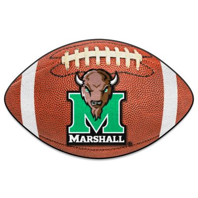 Fanmats Marshall Thundering Herd Football Shaped Mat