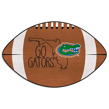 Fanmats Florida Gators Football Shaped Mat