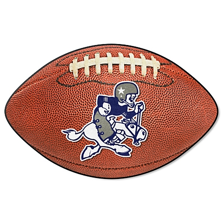Fanmats Dallas Cowboys Football Shaped Mat, 32583
