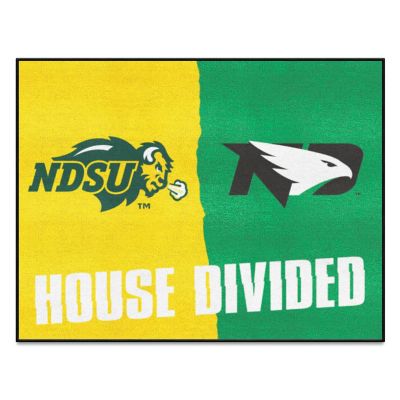 Fanmats North Dakota State/North Dakota House Divided Mat