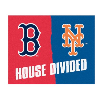 Fanmats Boston Red Sox/New York Mets House Divided Nylon Mat at Tractor ...