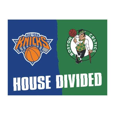 Fanmats New York Knicks/Boston Celtics House Divided Mat