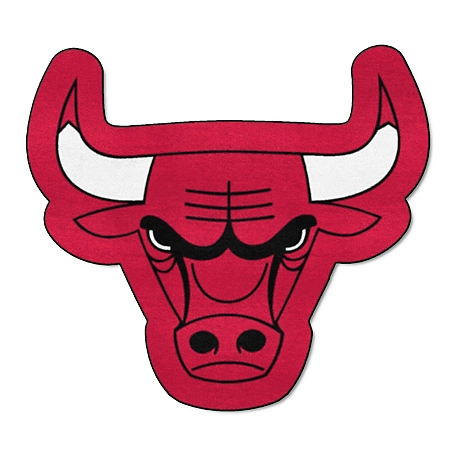 Fanmats Chicago Bulls Mascot Mat, 21334