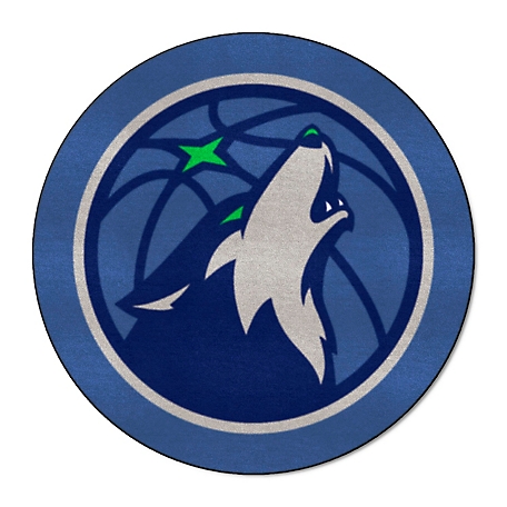 Fanmats Minnesota Timberwolves Mascot Mat