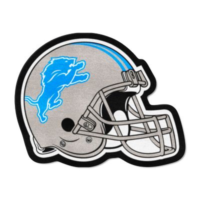 Fanmats Detroit Lions Mascot Helmet Mat