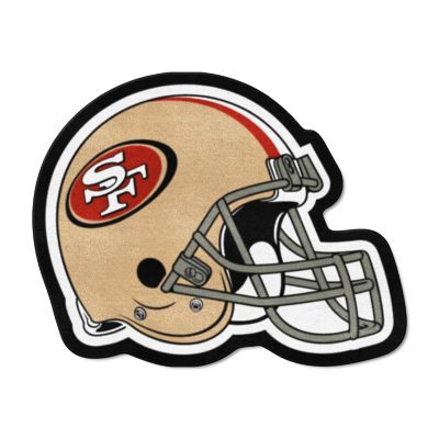 Fanmats San Francisco 49ers Mascot Helmet Mat