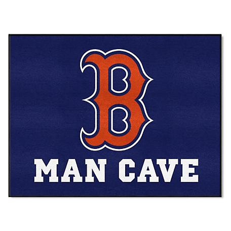 Fanmats Boston Red Sox Man Cave All-Star Mat, 22384