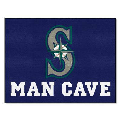Fanmats Seattle Mariners Man Cave All-Star Mat, 22468