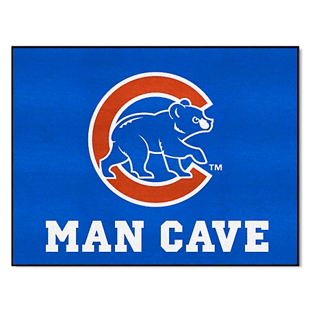 Fanmats Chicago Cubs Man Cave All-Star Mat, 29143