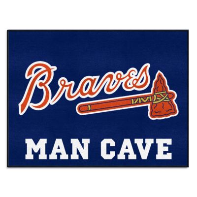 Fanmats Atlanta Braves Man Cave All-Star Mat, 29188