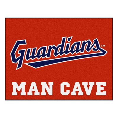 Fanmats Cleveland Guardians Man Cave All-Star Mat, 30721
