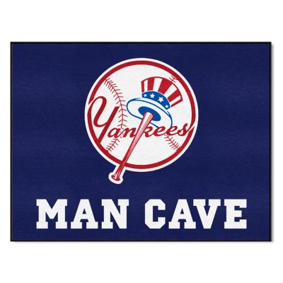 Fanmats New York Yankees Man Cave All-Star Mat, 31420