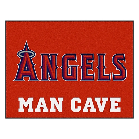 Fanmats Los Angeles Angels Man Cave All-Star Mat, 32404
