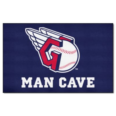 Fanmats Cleveland Guardians Man Cave Nylon Ulti-Mat, Blue at Tractor ...