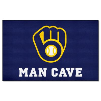 Fanmats Milwaukee Brewers Man Cave Ulti-Mat, 22434