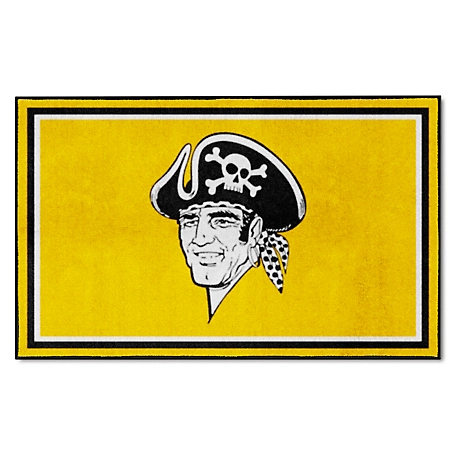 Fanmats Pittsburgh Pirates Rug, 4 ft. x 6 ft., 2083