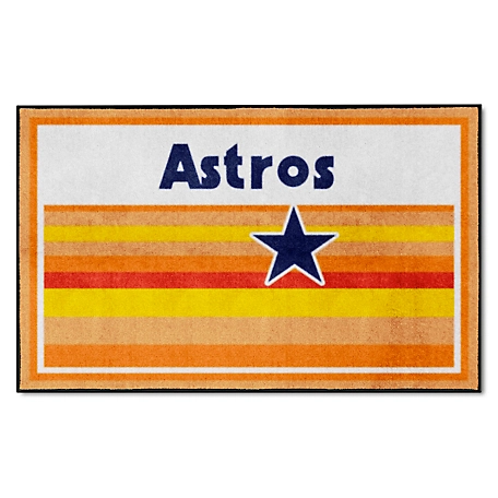 Fanmats Houston Astros Rug, 4 ft. x 6 ft., 2160