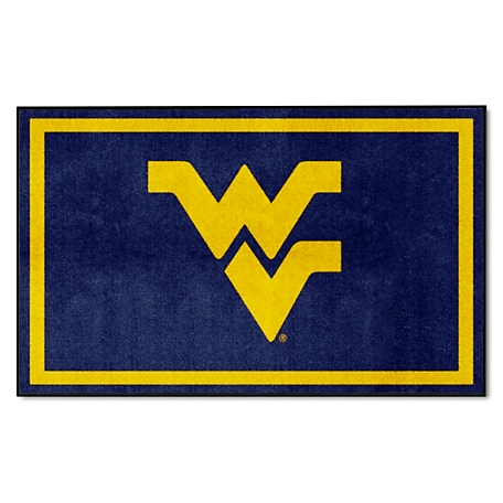 Fanmats West Virginia Mountaineers Rug, 4 ft. x 6 ft.