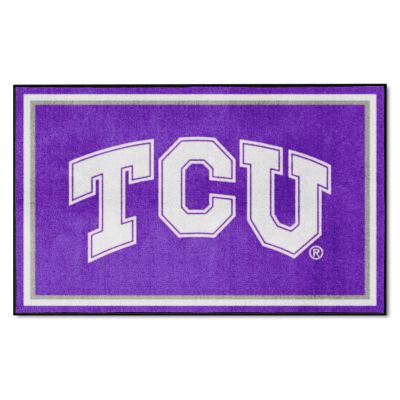 Fanmats TCU Horned Frogs Rug, 4 ft. x 6 ft.