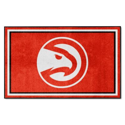 Fanmats Atlanta Hawks Nylon Rug, 4 ft. x 6 ft.