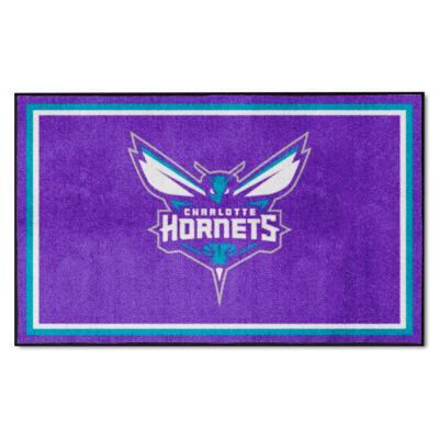 Fanmats Charlotte Hornets Rug, 4 ft. x 6 ft.