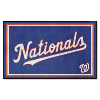 Fanmats Washington Nationals Rug, 4 ft. x 6 ft., 29090